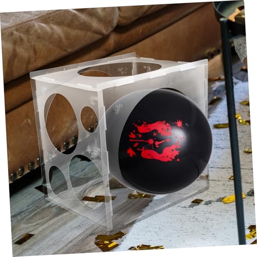 ZUNOXAZ Ballon Messbox Tragbares Messwerkzeug für Gleichgroße Luftballons Abnehmbar aus Hochwertigem Gummi für Party Hochzeits Veranstaltungsdekorationen von ZUNOXAZ