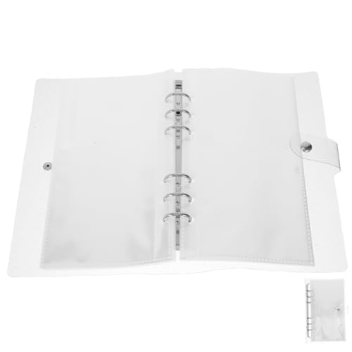 ZUNOXAZ Binder mit Transparenten Seiten Ring Ordner für Fotos Karten und Sticker für Scrapbooking und Erinnerungen Große Kapazität für Vielseitige Nutzung ZUNOXAZ Binder mit Transparenten Seiten Ring Ordner für Fotos Karten und Sticker für Scrapbooking und Erinnerungen Große Kapazität für Vielseitige Nutzung von ZUNOXAZ