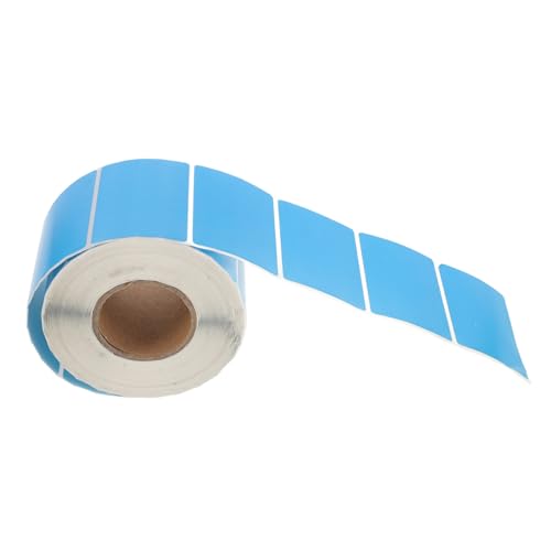 ZUNOXAZ Bunte Etikettenrollen Selbstklebend Thermisches Papier Wasserfest und Ölresistent Beschreibbar mit Stift Blaues Farbsortiment für Büro Küche Milchtee Shop Zufällige ZUNOXAZ Bunte Etikettenrollen Selbstklebend Thermisches Papier Wasserfest und Ölresistent Beschreibbar mit Stift Blaues Farbsortiment für Büro Küche Milchtee Shop Zufällige von ZUNOXAZ