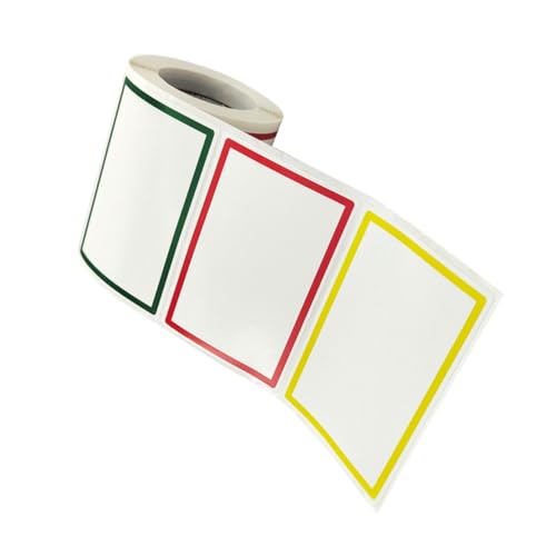 ZUNOXAZ Bunte Selbstklebende Blanko Namensetiketten Aufkleber DIY Beschriftung Klebeetiketten für Haushalt Büro Kleidung Markierung und Organisation ZUNOXAZ Bunte Selbstklebende Blanko Namensetiketten Aufkleber DIY Beschriftung Klebeetiketten für Haushalt Büro Kleidung Markierung und Organisation von ZUNOXAZ