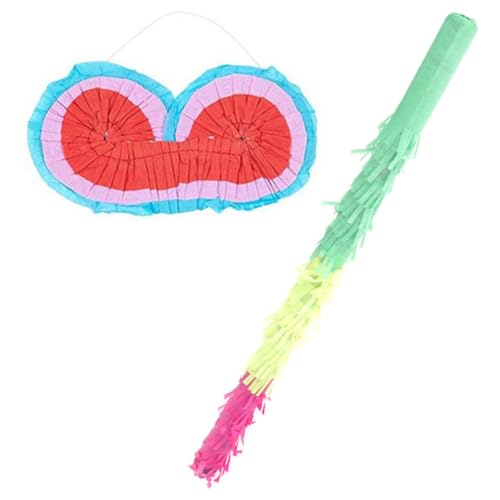 ZUNOXAZ Buntes Pinata mit Leichtem und Augenbinde Kinderfreundlich Robust und Kompakt für Pinata Partyspiele bei Kindergeburtstag und Festfeiern ZUNOXAZ Buntes Pinata mit Leichtem und Augenbinde Kinderfreundlich Robust und Kompakt für Pinata Partyspiele bei Kindergeburtstag und Festfeiern von ZUNOXAZ