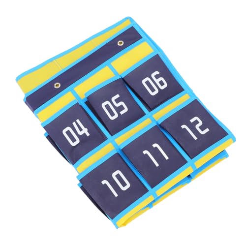 ZUNOXAZ Classroom Mobile Phone Organizer Hängend Fächer Nummeriert Wand Tür Aufbewahrungsbeutel Robustes Material Platzsparend für Klassenzimmer und Büro ZUNOXAZ Classroom Mobile Phone Organizer Hängend Fächer Nummeriert Wand Tür Aufbewahrungsbeutel Robustes Material Platzsparend für Klassenzimmer und Büro von ZUNOXAZ