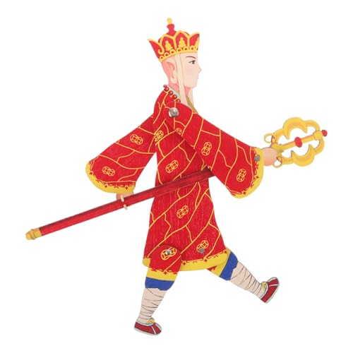 ZUNOXAZ DIY Schattenpuppen Traditionelle Chinesische Handgefertigte Holzfigur Kreatives Bastelspielzeug Fantasie und Geschicklichkeit ZUNOXAZ DIY Schattenpuppen Traditionelle Chinesische Handgefertigte Holzfigur Kreatives Bastelspielzeug Fantasie und Geschicklichkeit von ZUNOXAZ