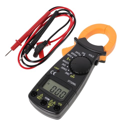 ZUNOXAZ Digitales Clamp Multimeter mit Hochpräzisem Stromzangen Ampere Messer Tragbarer Stromprüfer für Ac Dc Spannung und Strom Vollschutz für Sichere Messungen im Elektronik und Kfz ZUNOXAZ Digitales Clamp Multimeter mit Hochpräzisem Stromzangen Ampere Messer Tragbarer Stromprüfer für Ac Dc Spannung und Strom Vollschutz für Sichere Messungen im Elektronik und Kfz von ZUNOXAZ