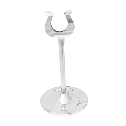 ZUNOXAZ Edelstahl Tischkartenhalter mit Rutschfestem Sockel Stabiler Halter für Menükarten Tischnummern und Reservierungsnamen Kompakt und Robust für Hochzeit Party und Restaurantgebrauch von ZUNOXAZ