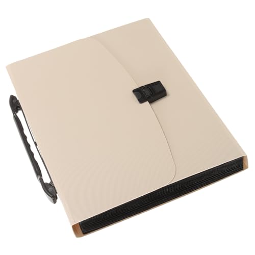 ZUNOXAZ Erweiterbarer Dokumenten Organizer mit Großer Kapazität Mehrschichtiger Folder Organizer für Quittungen und Unterlagen Handlicher Aktenordner für Büro Schule und Studium Beige ZUNOXAZ Erweiterbarer Dokumenten Organizer mit Großer Kapazität Mehrschichtiger Folder Organizer für Quittungen und Unterlagen Handlicher Aktenordner für Büro Schule und Studium Beige von ZUNOXAZ