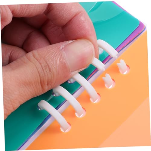 ZUNOXAZ Erweiterbarer Lagiger Spiralordner aus Weißem Kunststoff Vielseitiger Aktenordner mit Großer Kapazität für Büro Schule und Zuhause Praktischer File Accordion Organizer von ZUNOXAZ