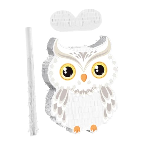 ZUNOXAZ Eulen Piñata mit und Augenbinde Interaktives Waldtier Spiel für Kindergeburtstag Waldparty Halloween und Shower Einfach zu Befüllen Dschungel Motto Partydeko ZUNOXAZ Eulen Piñata mit und Augenbinde Interaktives Waldtier Spiel für Kindergeburtstag Waldparty Halloween und Shower Einfach zu Befüllen Dschungel Motto Partydeko von ZUNOXAZ