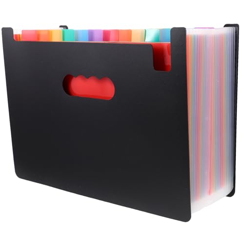 ZUNOXAZ Fächermappe Fächer Regenbogen Ordner aus Robustem Material für Büro Dokumentenorganisation und Aufbewahrung von Rechnungen Quittungen Karten Leichter und Tragbarer Aktenhalter für ZUNOXAZ Fächermappe Fächer Regenbogen Ordner aus Robustem Material für Büro Dokumentenorganisation und Aufbewahrung von Rechnungen Quittungen Karten Leichter und Tragbarer Aktenhalter für von ZUNOXAZ