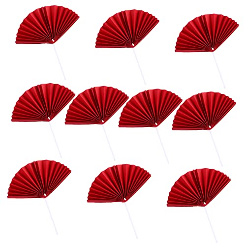 ZUNOXAZ Geburtstagskuchen Picks Fächerförmige Tortendeko Rote Cake Toppers für Unvergessliche Feiern und Kreative Dekorationen ZUNOXAZ Geburtstagskuchen Picks Fächerförmige Tortendeko Rote Cake Toppers für Unvergessliche Feiern und Kreative Dekorationen von ZUNOXAZ