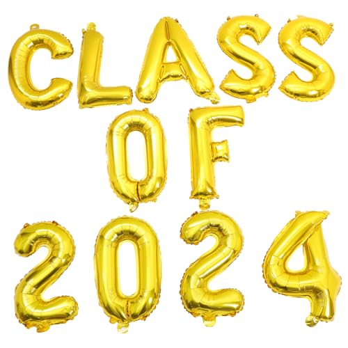 ZUNOXAZ Graduationsballon Set Class Of Kreative Partydeko für Abschlussfeier und Klassenraum Vielseitige Luftballons für Innen und Außen Einfache Anwendung Feierdekoration ZUNOXAZ Graduationsballon Set Class Of Kreative Partydeko für Abschlussfeier und Klassenraum Vielseitige Luftballons für Innen und Außen Einfache Anwendung Feierdekoration von ZUNOXAZ