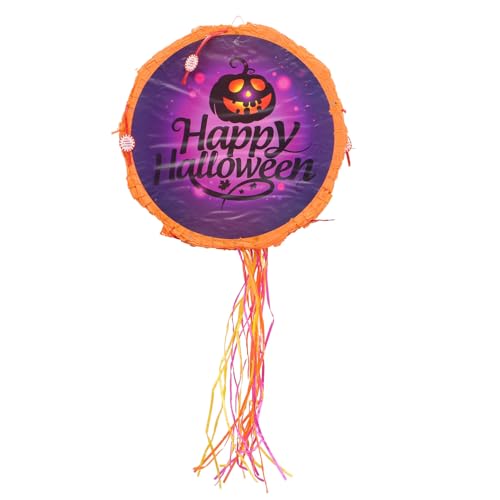 ZUNOXAZ Halloween Party Pinata Lustige Bunte Pinata für Jungen Mädchen Geburtstagsfeier Festliches Partyzubehör von ZUNOXAZ