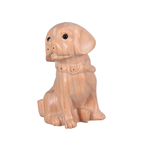 ZUNOXAZ Holz Geschnitzte Hund Feng Shui Holzdekoration Lebensechte Handgefertigte Holzfigur Langlebiges Hausornament Kinderfreundliche Wohnaccessoires für Zuhause und Büro ZUNOXAZ Holz Geschnitzte Hund Feng Shui Holzdekoration Lebensechte Handgefertigte Holzfigur Langlebiges Hausornament Kinderfreundliche Wohnaccessoires für Zuhause und Büro von ZUNOXAZ