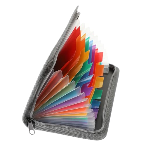 ZUNOXAZ Kleiner Accordion File Organizer mit Mehrschichtigem Design Tragbarer und Klappbarer Büroordner Praktischer Organizer für Quittungen Dokumente und Karten für Schule und Beruf ZUNOXAZ Kleiner Accordion File Organizer mit Mehrschichtigem Design Tragbarer und Klappbarer Büroordner Praktischer Organizer für Quittungen Dokumente und Karten für Schule und Beruf von ZUNOXAZ