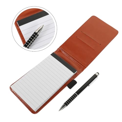ZUNOXAZ Kompaktes Pocket Notepad mit Metallstift und Liniertem Papier Praktisches Haushalts Büromemo für Tägliche Notizen Handliches Kleines Notizbuch für Arbeit und Reisen ZUNOXAZ Kompaktes Pocket Notepad mit Metallstift und Liniertem Papier Praktisches Haushalts Büromemo für Tägliche Notizen Handliches Kleines Notizbuch für Arbeit und Reisen von ZUNOXAZ
