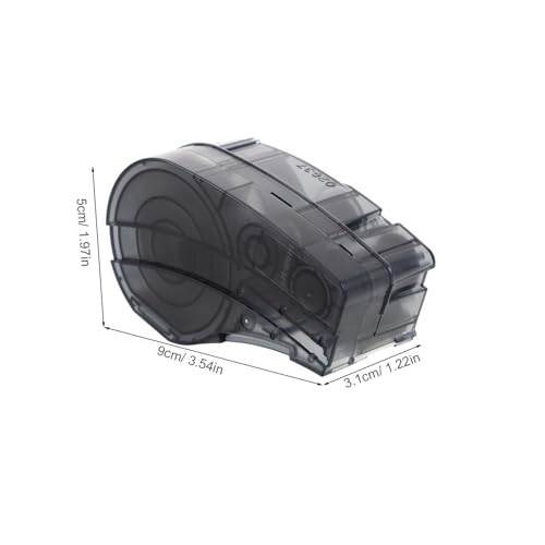 ZUNOXAZ Kompatibles Nylon labeling Tape für Hochauflösendes Langlebiges Schwarzes Textband Weißer Basis Vielseitig für Lager und Handel ZUNOXAZ Kompatibles Nylon labeling Tape für Hochauflösendes Langlebiges Schwarzes Textband Weißer Basis Vielseitig für Lager und Handel von ZUNOXAZ