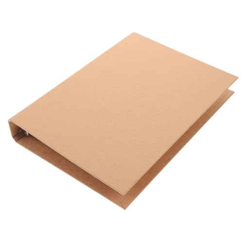 ZUNOXAZ Kraftpapier Ringbuch Hülle Nachfüllbare Notizbuch Abdeckung für Schüler und Lehrer Langlebig und Schützend für Schule und Büro Design ZUNOXAZ Kraftpapier Ringbuch Hülle Nachfüllbare Notizbuch Abdeckung für Schüler und Lehrer Langlebig und Schützend für Schule und Büro Design von ZUNOXAZ