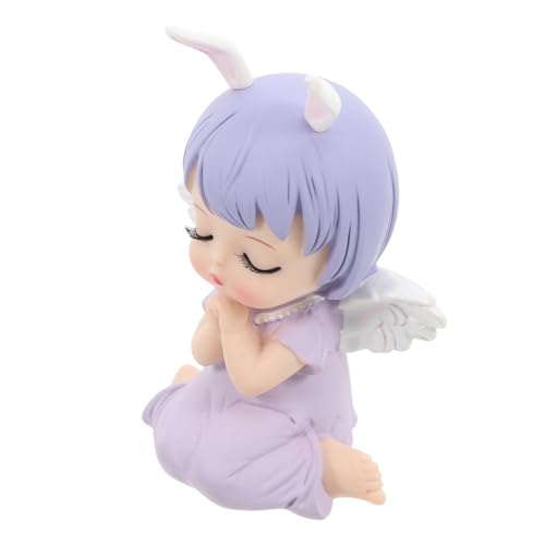 ZUNOXAZ Kreative Engel Kuchen Dekoration Cartoon Angel Tortenfiguren für Geburtstagsfeiern Desktop Ornamente und Süße Leckereien um Ihre Backkunst zu Verschönern von ZUNOXAZ
