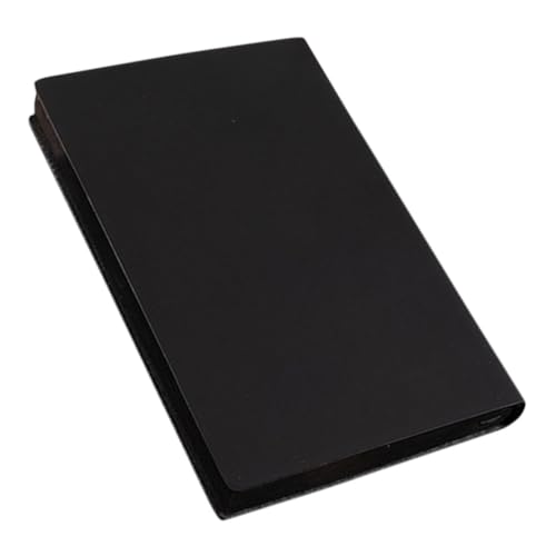 ZUNOXAZ Leeres Notizbuch Notizbücher Notizbuch Memo-notizblöcke Schüler Buch Leere Zeitschriften Zeitschriftenplaner Skizzenbücher Notizbücher Tagebuch Für Frauen Schreiben Papier Schwarz von ZUNOXAZ