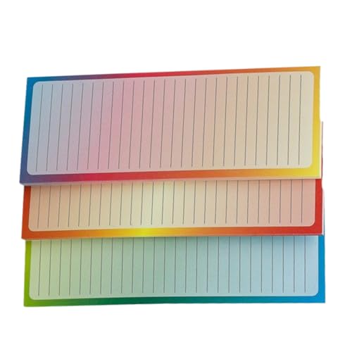 ZUNOXAZ Magnetische Notizblöcke für Kühlschrank pro Block Farbverlauf Design Abreißbare Einkaufslisten und To Do Listen Haftet Sicher an Metallflächen für Haushalt und Büro ZUNOXAZ Magnetische Notizblöcke für Kühlschrank pro Block Farbverlauf Design Abreißbare Einkaufslisten und To Do Listen Haftet Sicher an Metallflächen für Haushalt und Büro von ZUNOXAZ