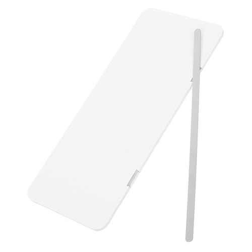 ZUNOXAZ Magnetisches Memo Board für Computer mit Beschreibbarer Abwischbarer Oberfläche Minimalistisches Design Platzsparend Magnetisch an Monitorseiten Praktische Schreibtisch Accessoires von ZUNOXAZ