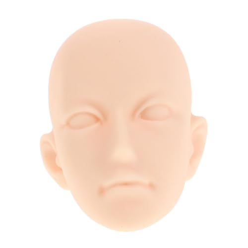 ZUNOXAZ Mannequin Kopf für Make Up Austauschbare Puppenkopf Accessoires zum Üben von Wimpern Make Up für DIY Projekte Vielseitig Einsetzbar und Kompatibel mit Verschiedenen Puppenmarken von ZUNOXAZ