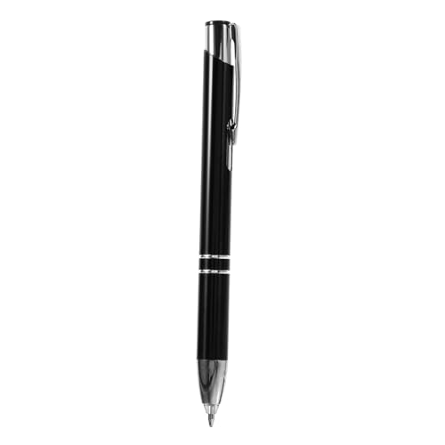 ZUNOXAZ Metall Kugelschreiber Handlich Ergonomisch Komfortabler Griff Robuster Druckkugelschreiber Schwarzer Stift Für Büro Schule Und Alltag ZUNOXAZ Metall Kugelschreiber Handlich Ergonomisch Komfortabler Griff Robuster Druckkugelschreiber Schwarzer Stift Für Büro Schule Und Alltag von ZUNOXAZ