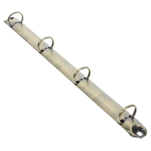 ZUNOXAZ Metall Ring Mechanismus Innendurchmesser Binder Spine Metallklammern für Schule Büro DIY Loseblatt Ordner Langlebig Reisefreundlich Elegant von ZUNOXAZ