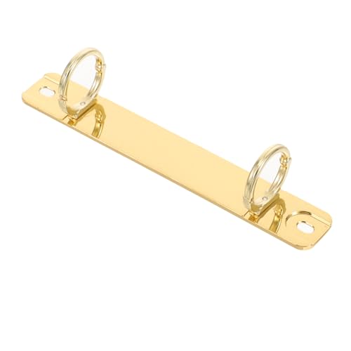 ZUNOXAZ Metall Ringordner Mechanismus Abnehmbarer Schraubverschluss Langlebiger Binder Ersatz Geeignet für DIY Loose Leaf Notizbücher und Planer Zubehör für Ringordner und Scrapbook von ZUNOXAZ