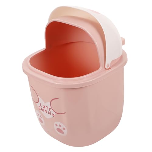 ZUNOXAZ Mini Desktop Mülleimer mit Deckel Cartoon Hase Form Kompakter Schreibtisch Abfalleimer für Büro Schlafzimmer Küche Vielseitiger Kleiner Papierkorb für Müll und Aufbewahrung ZUNOXAZ Mini Desktop Mülleimer mit Deckel Cartoon Hase Form Kompakter Schreibtisch Abfalleimer für Büro Schlafzimmer Küche Vielseitiger Kleiner Papierkorb für Müll und Aufbewahrung von ZUNOXAZ