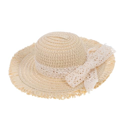 ZUNOXAZ Mini Strohhüte mit Spitze Handgefertigte Mini Sombrero Puppenhüte Beige Bastelaccessoires für DIY Dekorationen und Party Foto Requisiten ZUNOXAZ Mini Strohhüte mit Spitze Handgefertigte Mini Sombrero Puppenhüte Beige Bastelaccessoires für DIY Dekorationen und Party Foto Requisiten von ZUNOXAZ