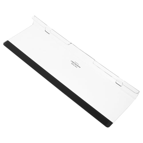 ZUNOXAZ Monitor Memo Board Transparente Notizenablage für Computerbildschirme Praktischer Organizer für Wichtige Nachrichten und Memos Strapazierfähiges Design für Lange Nutzung von ZUNOXAZ