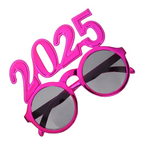 ZUNOXAZ Neujahrsbrille Partybrille Leicht Bequem Einzigartiges Design Silvester Accessoires Fotorequisite für Neue Jahresfeier Graduation Photo Booth Props Rosa ZUNOXAZ Neujahrsbrille Partybrille Leicht Bequem Einzigartiges Design Silvester Accessoires Fotorequisite für Neue Jahresfeier Graduation Photo Booth Props Rosa von ZUNOXAZ