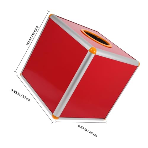 ZUNOXAZ Rote Mehrzweck Spendenbox Stabile Aluminium MDF Konstruktion Einfache Installation Vielseitig für Gewinnspiele Vorschläge Abstimmungen und Partyspiele Große Kapazität ZUNOXAZ Rote Mehrzweck Spendenbox Stabile Aluminium MDF Konstruktion Einfache Installation Vielseitig für Gewinnspiele Vorschläge Abstimmungen und Partyspiele Große Kapazität von ZUNOXAZ