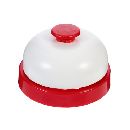 ZUNOXAZ Rote Tischglocke Handdruck Serviceglocke Leichte Anrufglocke für Restaurant Hotel Bar Haustiertraining und Seniorenhilfe Praktische Empfangsglocke für Schnelle Bedienung ZUNOXAZ Rote Tischglocke Handdruck Serviceglocke Leichte Anrufglocke für Restaurant Hotel Bar Haustiertraining und Seniorenhilfe Praktische Empfangsglocke für Schnelle Bedienung von ZUNOXAZ