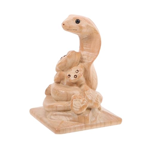 ZUNOXAZ Schlangen-Ornamente aus Pfirsichholz bücherregal Dekoration Holzornament Holzstatue Figur Mini-Schlangenskulptur Schlangen-Ornamente aus Holz Mini-Schlange-Modell Mahagoni- ZUNOXAZ Schlangen-Ornamente aus Pfirsichholz bücherregal Dekoration Holzornament Holzstatue Figur Mini-Schlangenskulptur Schlangen-Ornamente aus Holz Mini-Schlange-Modell Mahagoni- von ZUNOXAZ