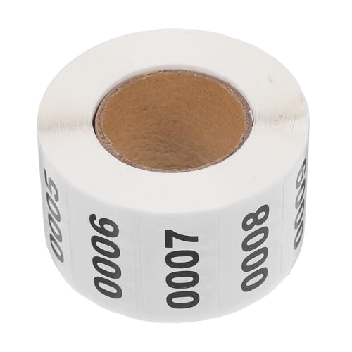 ZUNOXAZ Selbstklebende Fortlaufende Zahlenaufkleber Weiße Klebeetiketten für Lager Garage Büro Robuste Kupferplatten Material Langlebige Nummernaufkleber ZUNOXAZ Selbstklebende Fortlaufende Zahlenaufkleber Weiße Klebeetiketten für Lager Garage Büro Robuste Kupferplatten Material Langlebige Nummernaufkleber von ZUNOXAZ