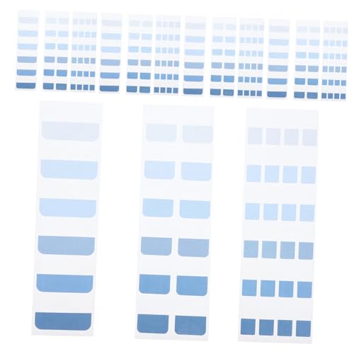 ZUNOXAZ Selbstklebende Index registerkarten in Farbverlauf Blau Klein Mittel Groß Beschreibbare Haftnotizen für Büro Schule Bücher Kalender zur Schnellen Markierung und Organisation ZUNOXAZ Selbstklebende Index registerkarten in Farbverlauf Blau Klein Mittel Groß Beschreibbare Haftnotizen für Büro Schule Bücher Kalender zur Schnellen Markierung und Organisation von ZUNOXAZ