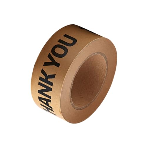ZUNOXAZ Selbstklebendes Papier klebeband Bedruckt mit Thank You Reißfest Leicht Abrollbar Starke Haftung Umweltfreundlich für Geschenkverpackung Bilderrahmen und Kartonverschluss ZUNOXAZ Selbstklebendes Papier klebeband Bedruckt mit Thank You Reißfest Leicht Abrollbar Starke Haftung Umweltfreundlich für Geschenkverpackung Bilderrahmen und Kartonverschluss von ZUNOXAZ
