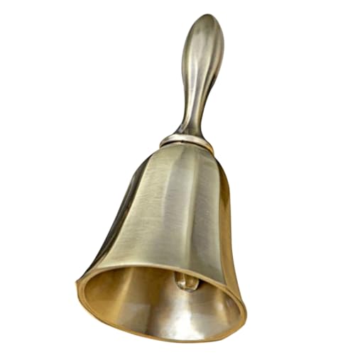 ZUNOXAZ Service Glocke Tischglocke für Bar Restaurant Theke Klare Leichte Handhabung Langlebig Geeignet für Empfang Lunch Tisch von ZUNOXAZ