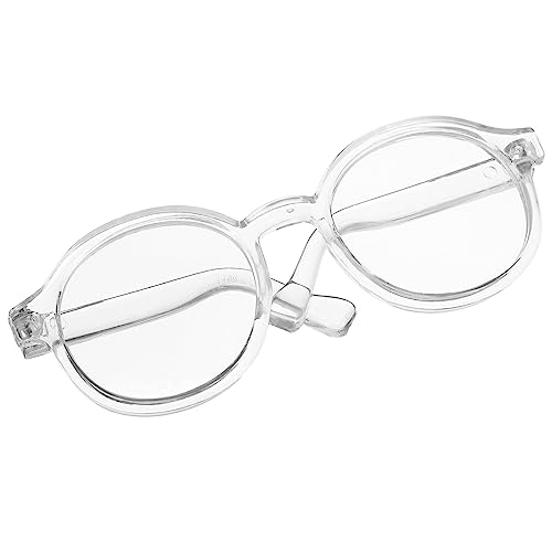 ZUNOXAZ Stylische Puppenbrille Accessoire für Puppen Transparente Brille für Kreative Kostümideen für DIY Projekte und Puppen Outfits ZUNOXAZ Stylische Puppenbrille Accessoire für Puppen Transparente Brille für Kreative Kostümideen für DIY Projekte und Puppen Outfits von ZUNOXAZ