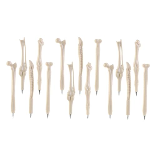 ZUNOXAZ Teiliges Halloween Kugelschreiber mit Einzigartigem Knochen Design Kreative Skull Ballpoint Pens für Schüler Partygeschenke und Alltag Langlebige Plastikstifte Schwarz Schreibmine ZUNOXAZ Teiliges Halloween Kugelschreiber mit Einzigartigem Knochen Design Kreative Skull Ballpoint Pens für Schüler Partygeschenke und Alltag Langlebige Plastikstifte Schwarz Schreibmine von ZUNOXAZ