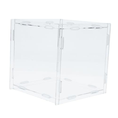 ZUNOXAZ Transparente Acryl Raffle Box Abnehmbar für Spiele Spenden Sammelbox Veranstaltung Jahresfeier Büro ZUNOXAZ Transparente Acryl Raffle Box Abnehmbar für Spiele Spenden Sammelbox Veranstaltung Jahresfeier Büro von ZUNOXAZ