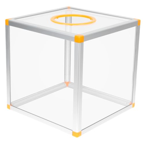 ZUNOXAZ Transparente Raffle Box mit Großem Fassungsvermögen und Sichtfenster Vielseitige Spenden und Vorschlagsbox für Partyspiele Abstimmungen und Veranstaltungen Klare Cash und ZUNOXAZ Transparente Raffle Box mit Großem Fassungsvermögen und Sichtfenster Vielseitige Spenden und Vorschlagsbox für Partyspiele Abstimmungen und Veranstaltungen Klare Cash und von ZUNOXAZ