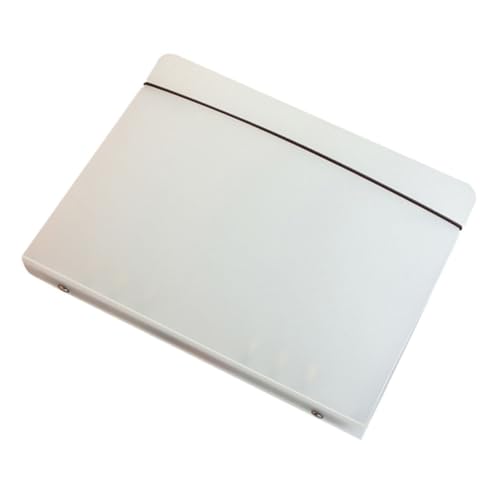 ZUNOXAZ Transparentes Ringbuch mit Ringen Langlebige Kunststoff Hülle Nachfüllbarer Ordner für Lose Dokumenten Organizer Vielseitiger Cover Protector für Büro und Schule ZUNOXAZ Transparentes Ringbuch mit Ringen Langlebige Kunststoff Hülle Nachfüllbarer Ordner für Lose Dokumenten Organizer Vielseitiger Cover Protector für Büro und Schule von ZUNOXAZ