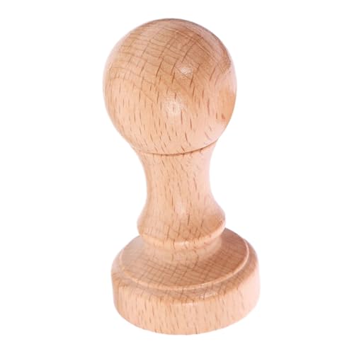 ZUNOXAZ Unvollendeter Holzstempel für Lehrer Holz DIY Stempel Kreatives Basteln Scrapbooking Handgeschnitzter Holzsiegel Blanko Stempel Kreative Gestaltungsmöglichkeiten von ZUNOXAZ