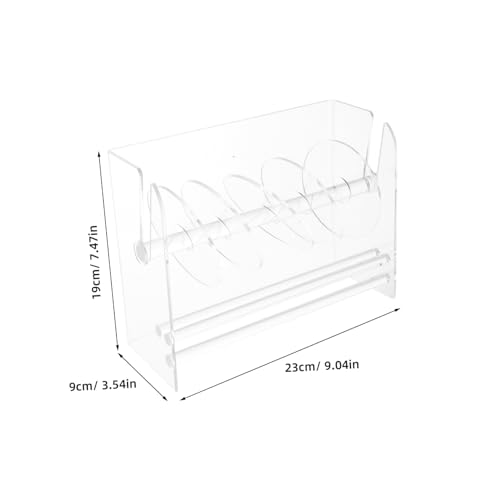 ZUNOXAZ Verstellbarer Acryl Etikettenspender Fächer Label Holder Stand für Büro Schule Zuhause Robuster Aufbewahrungsständer aus Bruchfestem Acryl Einfache Installation Sichtbare ZUNOXAZ Verstellbarer Acryl Etikettenspender Fächer Label Holder Stand für Büro Schule Zuhause Robuster Aufbewahrungsständer aus Bruchfestem Acryl Einfache Installation Sichtbare von ZUNOXAZ