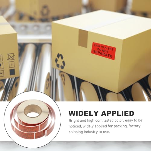 ZUNOXAZ Warnmarkierung Do Not Separate Aufkleber Shipping Packing Labels Stark Haftende Warnetiketten für Versand Lager Paketkennzeichnung Ablösbar Langlebig ZUNOXAZ Warnmarkierung Do Not Separate Aufkleber Shipping Packing Labels Stark Haftende Warnetiketten für Versand Lager Paketkennzeichnung Ablösbar Langlebig von ZUNOXAZ