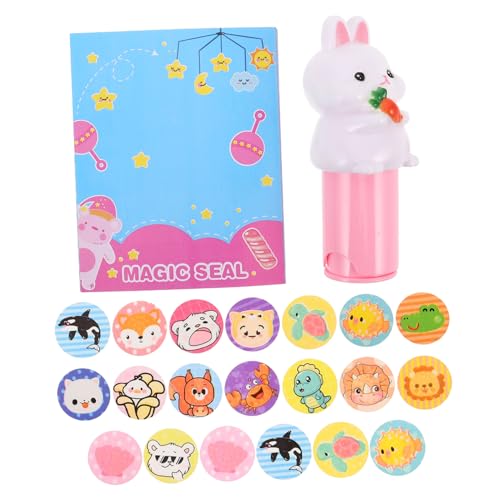 ZUNOXAZ Wasserdichter Cartoon Sticker Stamper für Jungen Mädchen Kreatives DIY mit Niedlichem Hasenmotiv für Bastelprojekte und Belohnungen ZUNOXAZ Wasserdichter Cartoon Sticker Stamper für Jungen Mädchen Kreatives DIY mit Niedlichem Hasenmotiv für Bastelprojekte und Belohnungen von ZUNOXAZ
