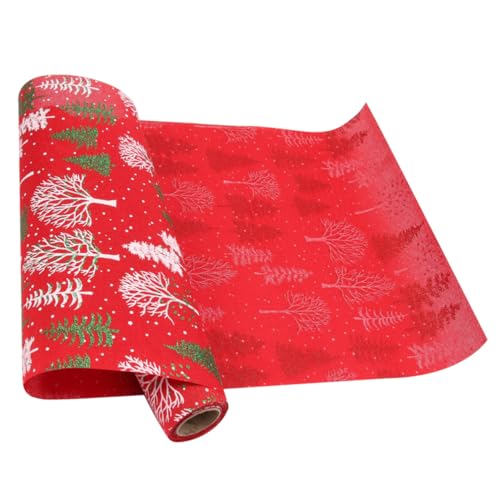 ZUNOXAZ Weihnachtlicher Tischläufer mit Gedrucktem Schneeflockenmuster Festliche Tischdecke aus Pflegeleichtem Strapazierfähigem Stoff für Party und Heimdekoration Schmutzabweisend und ZUNOXAZ Weihnachtlicher Tischläufer mit Gedrucktem Schneeflockenmuster Festliche Tischdecke aus Pflegeleichtem Strapazierfähigem Stoff für Party und Heimdekoration Schmutzabweisend und von ZUNOXAZ